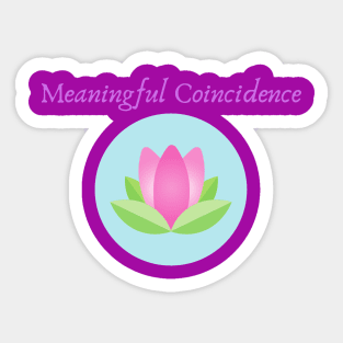 Meaningful Coinicidence Sticker